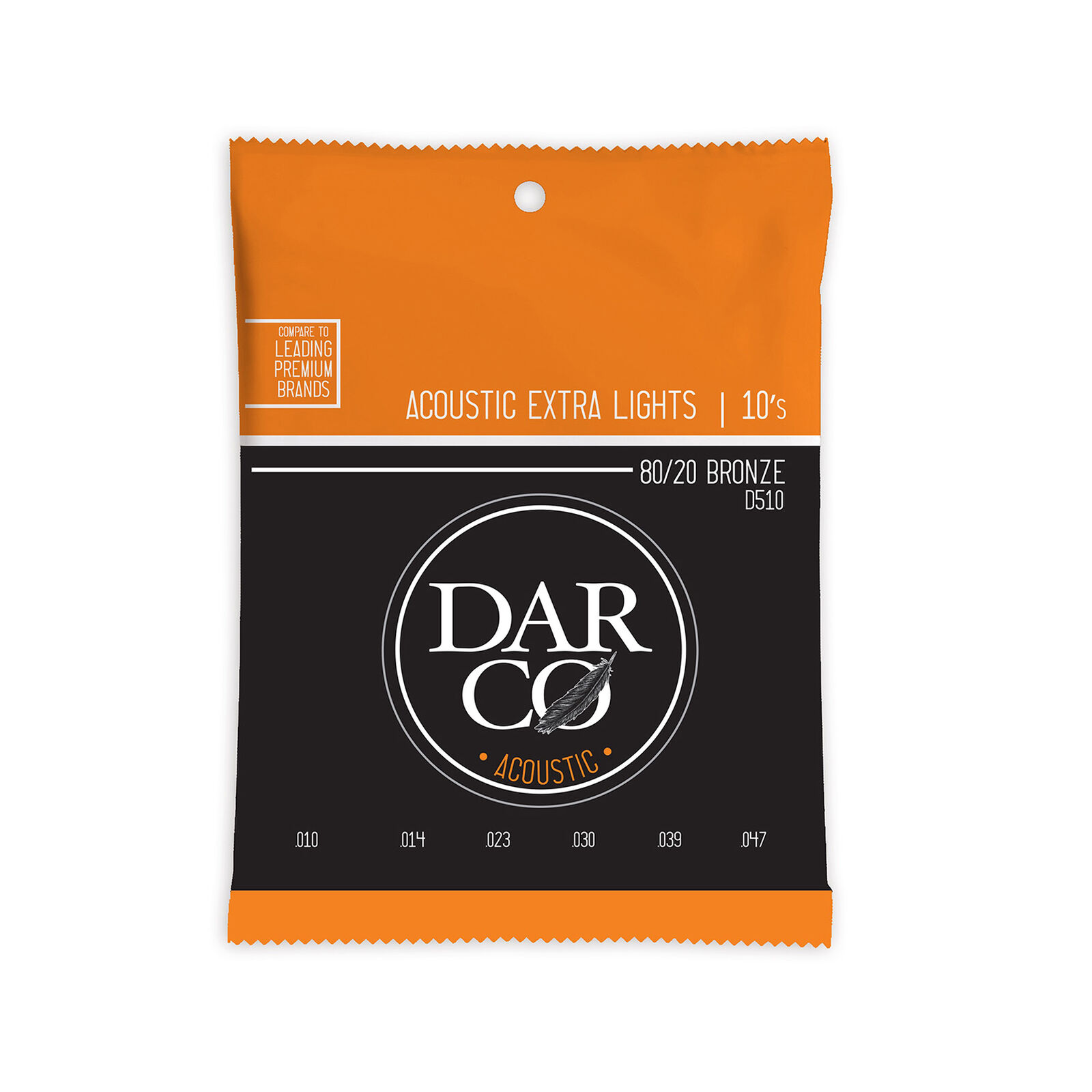 Darco® Akustik Gitar Teli 10-42 80/20 Bronze